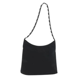 Ferragamo Borsa a spalla in nylon Pre-owned - - Pre-owned - Donna - Nero - ONE SIZE
