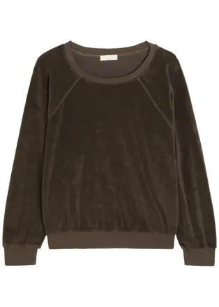 Suzie Kondi Samos Terry Sweatshirt - Brown - XS (UK6 / XS)