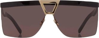 Saint Laurent Grey Shield Ladies Sunglasses SL 537 PALACE 001 99