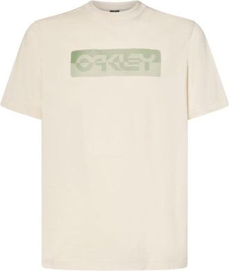 Oakley Duality B1B Tee T-Shirt f&uuml;r Herren | wei&szlig;/beige