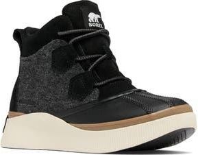 Sorel Out N About IV Classic Waterproof Duck Boot in Black/Chalk at Nordstrom Rack, Size 5.5