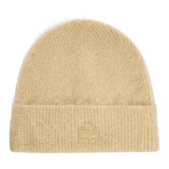 Isabel Marant Peeta Beanie - female - Isabel Marant - Accessories - Beige - ONE SIZE - Accessories