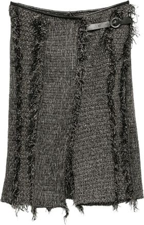 JNBY Gonna con frange - Nero