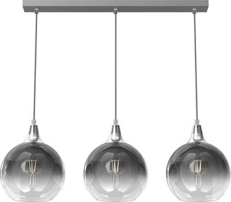 Milagro Monte Hand Made Designer Pendant Lamp Smoked Glass Shades