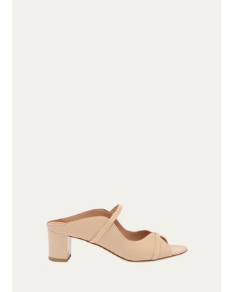 Malone Souliers 45mm Norah Leather Mule Sandals