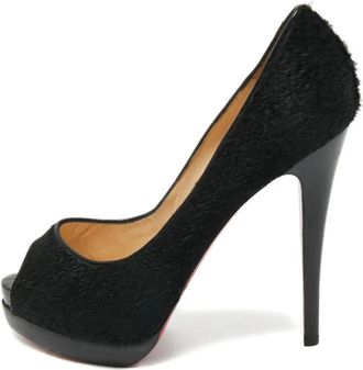 Christian Louboutin Sandali con plateau - Nero