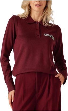 Copenhagen Muse Cmveran-Polo - Dames - Polos - Rood - XS - Tops