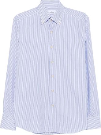 Alessandro Gherardi Camicia a righe - Blu
