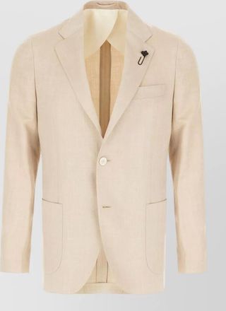 Lardini single breasted jacket and gilet notch lapel