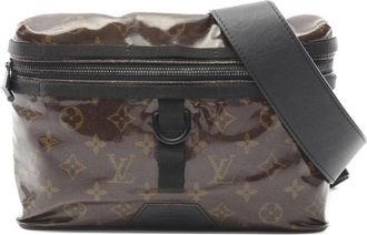 Louis Vuitton Pre-owned Cross Body Bags, female, Brown, Size: ONE SIZE Pre-owned Printed Leather Waist Bag