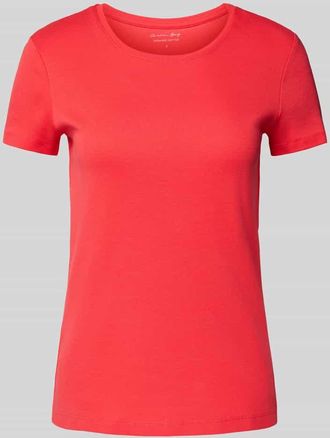 Christian Berg T-Shirt mit Rundhalsausschnitt in Hellrot, Größe XXL