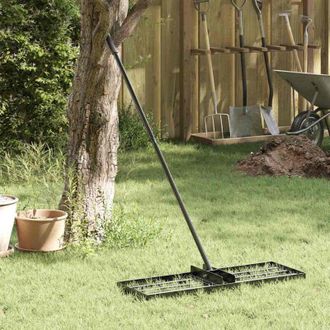 vidaXL Livellatore da Giardino Manuale 75 x 25 x 200 cm - Vidaxl