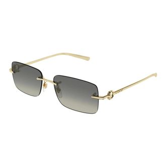 Gucci Sunglasses, male, Yellow, 55 MM, Sign Sunglasses