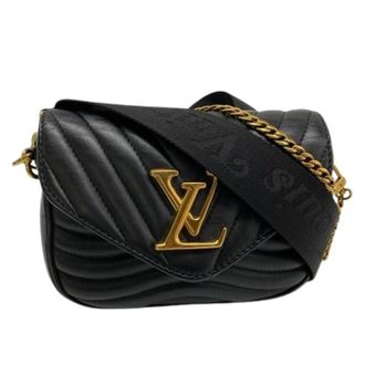 Louis Vuitton Pre-owned Vintage Pochette Schoudertas - Dames - Pre-owned - Zwart - Maat: ONE Size Leer