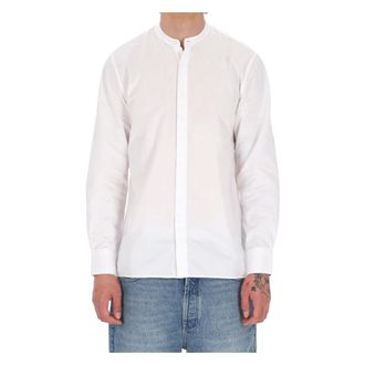 Officine G&eacute;n&eacute;rale Casual Shirts, male, White, Size: 2XL Gaston Shirt