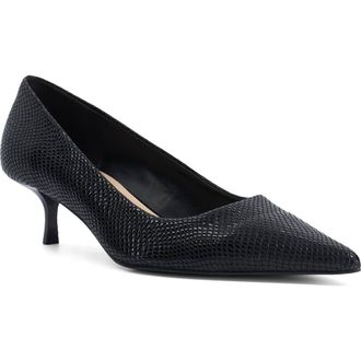 Dune London Amira Pointed Toe Pump in Black at Nordstrom, Size 11Us