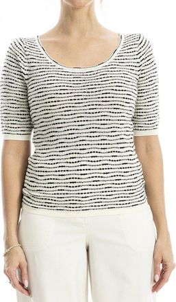 Max Studio Textured Top