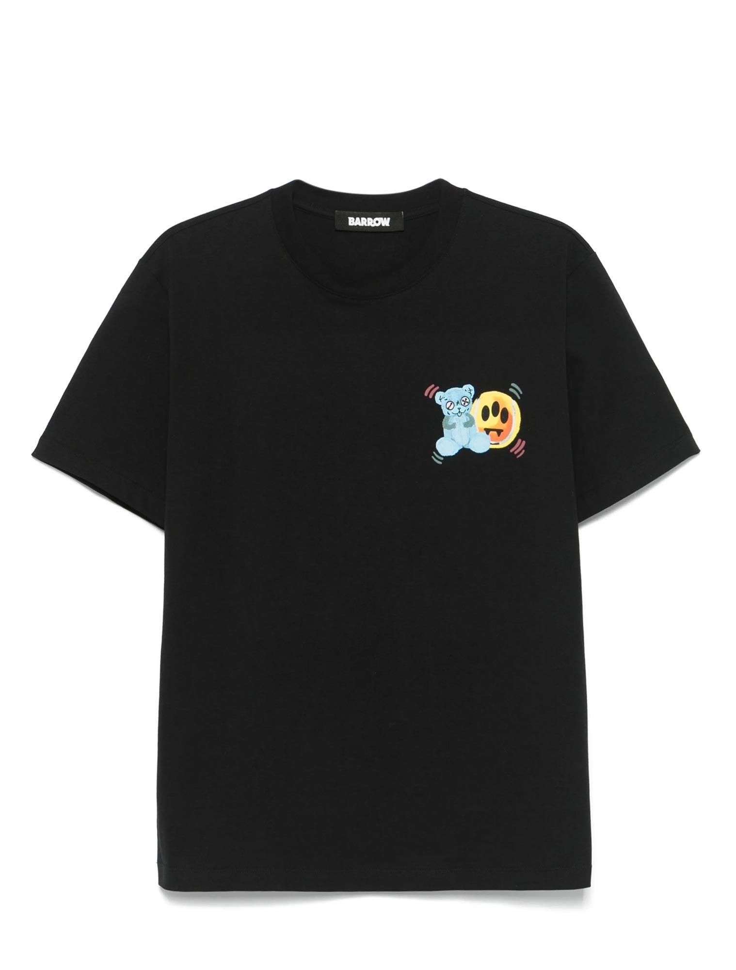 Polo S5BWUATH013110 Tシャツ・カットソー Black BARROW Men Shirts