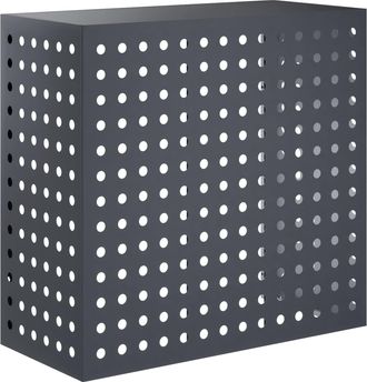 vidaXL Funda Para Aire Acondicionado Gris Antracita 110 X 50 X 105 Cm Vidaxl