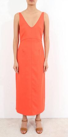 Rachel Comey Prim Dress In Coral