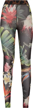 Philipp Plein Leggings Flowers
