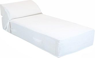 MX HOME Div&aacute;n de 1 plaza - Blanco rafia