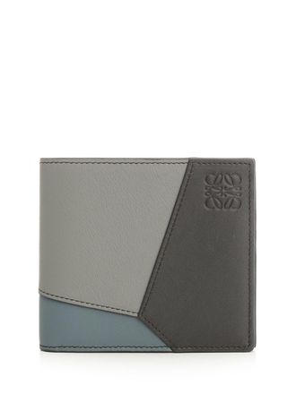 Loewe Bifold Wallet Puzzle Wallets Verde-Uomo