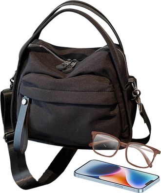 Generic Handbags for Women | Zipper Solid Handbag,Elegant Soft Top Pack Sling Bag,for Women Teens School Travel Daily Weekend Gym Picnic Shopping College Work