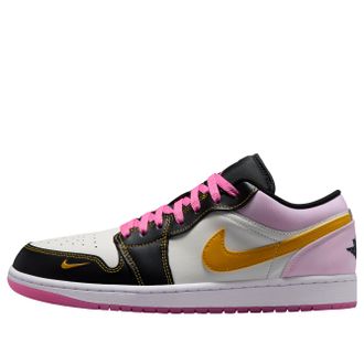 Nike Jordan Air Jordan 1 Low SE Black Pinksicle University Gold IV2442-010