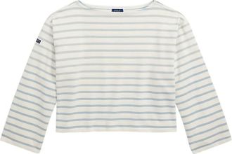 Polo Ralph Lauren Top a righe a maniche lunghe - Bianco