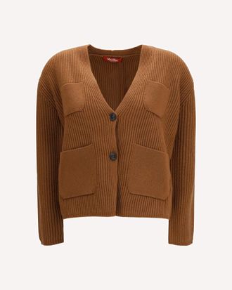 Max Mara Filtro wool and cashmere Cardigan Female S