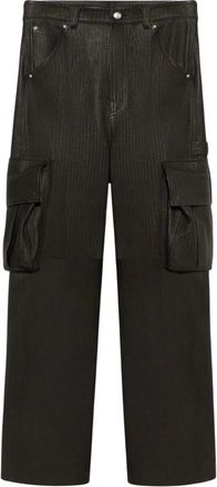 1989 STUDIO Straight Trousers, male, Brown, M, Cargo Trousers