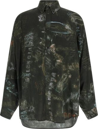 Balenciaga Black Cocoon Shirt