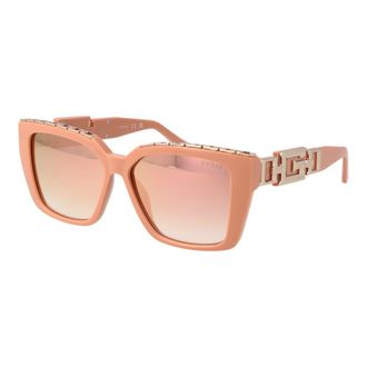 Guess Pink Plastic Womens Sunglasses