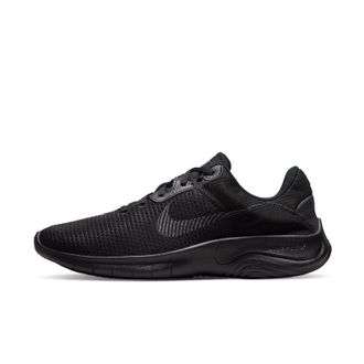 Nike Flex Experience Run 11, Mens Running Shoes, Black Dk Smoke Grey, 10.5 UK