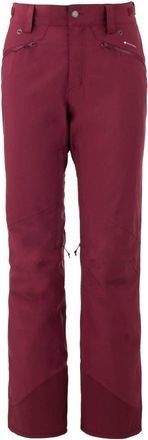 FlyLow Womens Daisy Ski Pant In Ruby