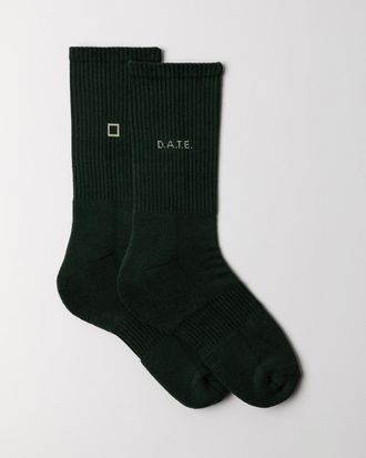 D.A.T.E. socks basic green