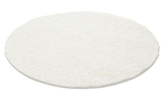 Nazar Rugs Alfombra de interior de pelo largo Crema-120x120