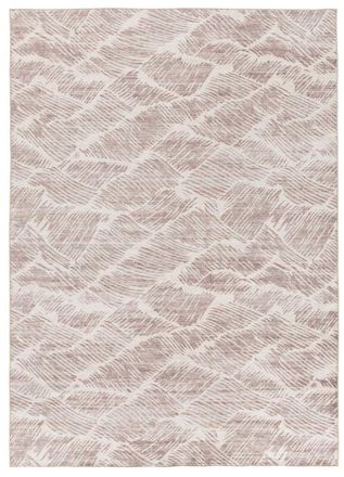 Atticgo Alfombra abstracta beige 140x200 cm