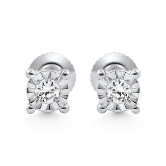 Pompeii3 Screw Back Diamond Studs Lab Grown