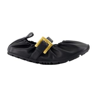 Balmain Racer 45 Ballerinas - female - Balmain - Ballerina Shoes - Black - 5 UK - Shoes