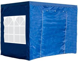 Regalos Miguel Regalos Miguel - Packs Laterales Carpas Plegables - Pack 4 Laterales Para Carpas 3x2 Master 2l1v1p - Azul