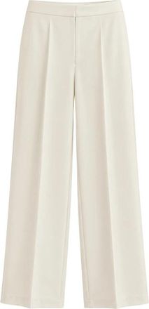 Jucca Wijde broek - Dames - Wijde Broeken - Wit - L - Broeken