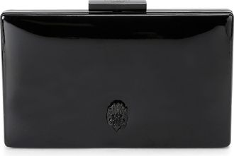 Kurt Geiger Womens Crystal Box Clutch Dr Bag - Black - One Size