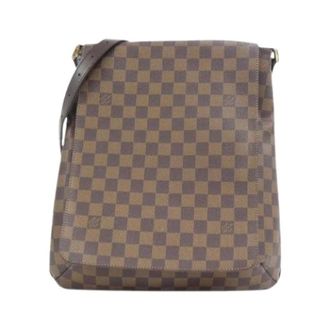 Louis Vuitton Pre-owned Vintage Coated Canvas Shoulder Bag - Dames - Pre-owned - Bruin - Maat: ONE Size