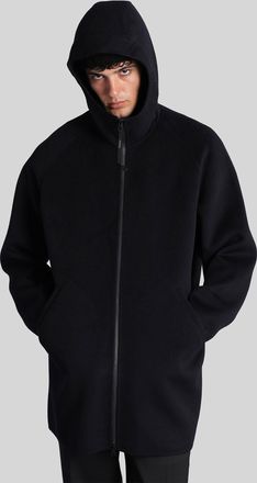 Aspesi Super Doppel In Blue Wool