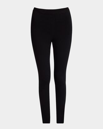 Proenza Schouler Marisol Rib-Knit Pull-On Pants