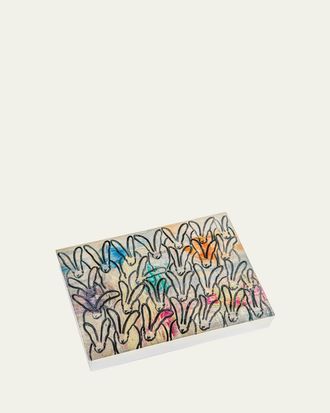 Hunt Slonem Ritzy Rabbits Lacquered Box, 20 x 24