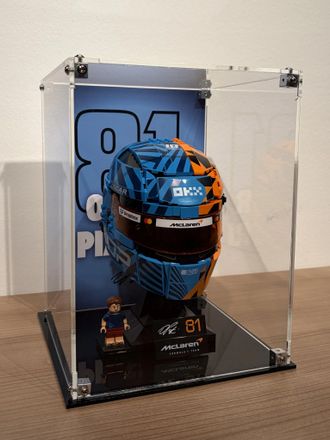 OEM Vitrina Para El Casco De Oscar Piastri Mclaren De Lego F1 (43017)