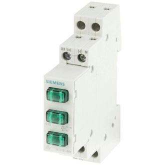 SIEMENS L&aacute;mpara Indicadora Siemens 1m 230v Verde 5te5802